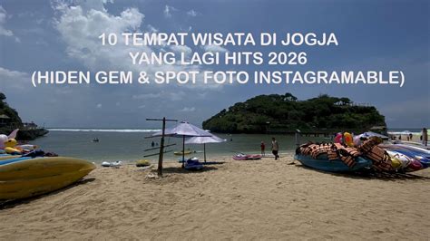 tempat wisata  jogja   hits  hidden gem spot foto