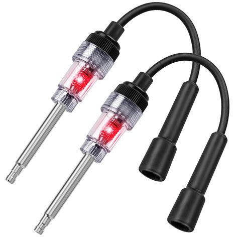 Amazon 2PCS Inline Spark Plug Testers Small Armature Diagnostic