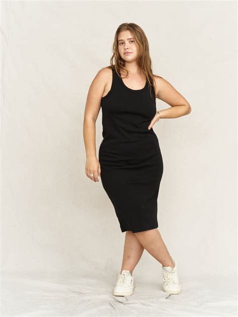 Black tank dress, Flirty dresses, Dresses