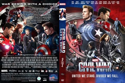 Captain America Civil War Dvd Cover