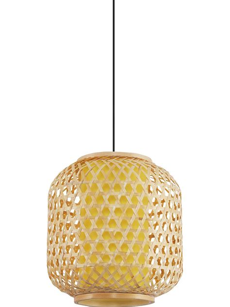 Lampe De Plafond En Bambou Lampe Suspendue De Style Boho Bali Ubon