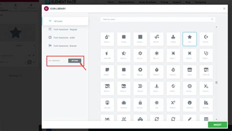 How To Use Custom Icons For Elementor Element Pack Pro