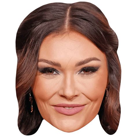 Kylie Morgan Make Up Maske Aus Karton Celebrity Cutouts