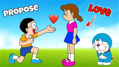 Nobita Propose Sizuka Shinchan And Nobita Game Funny Game Youtube