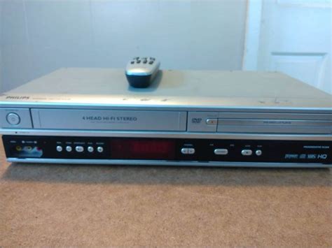 Philips DVD Player VCR Combo With Remote Control - Etsy