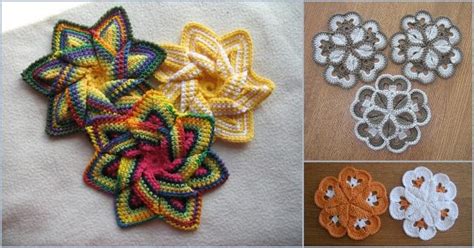 Floral Hot Pad Free Crochet Patterns Your Crochet