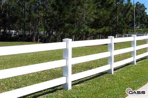 Ranch Rail Vinyl Fence In Saskatoon Oasis Outdoor Products