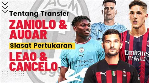 Rafael Leao Barter Joao Cancelo Peluang Transfer Nicolo Zaniolo