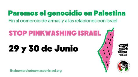 29 y 30 de junio 6ª Movilización Estatal por Palestina Paremos el