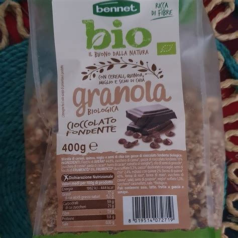 Granola Bio Bennet Granola Al Cioccolato Bio Review Abillion