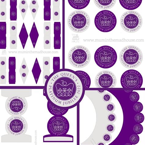 Free Printable Queens Platinum Jubilee Decorations In Jubilee