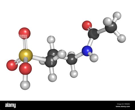 Acamprosate alcoholism treatment drug chemical hi-res stock photography ...