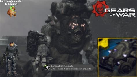 Gears of War Logró Acto 4 completado en Elevada Explicado por cheems