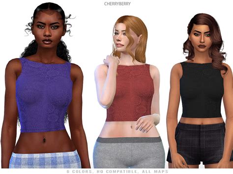 The Sims Resource Vicky Blouse