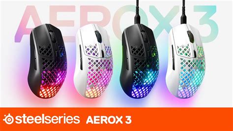 Aerox Edition Ultra Lightweight Gaming Mouse Onyx Snow