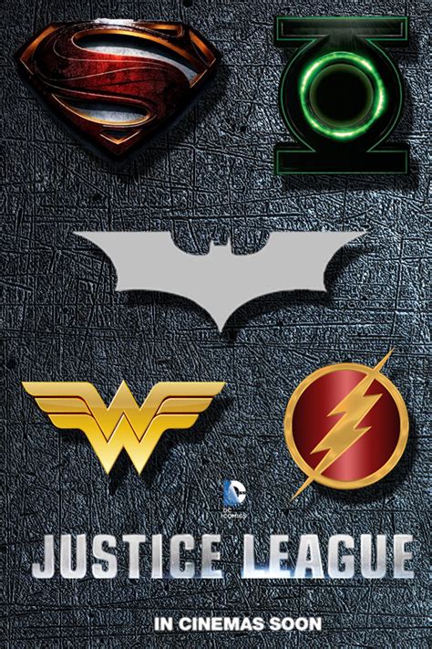 Justice League symbol poster by DComp on DeviantArt