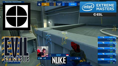 Extremum Vs Evil Geniuses Map Nuke Highlights Iem Fall