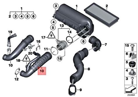 Mini Cooper S R Air Intake Duct Genuine For Sale Online