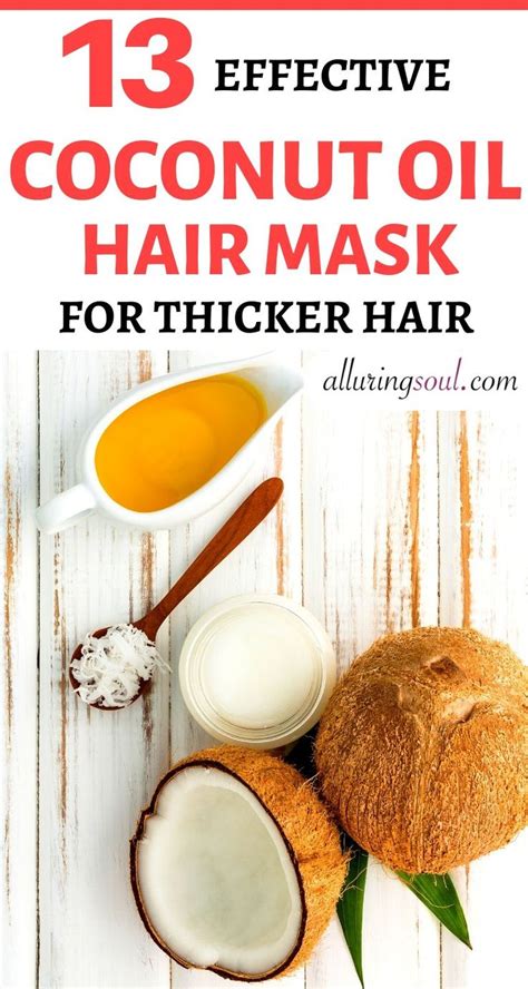 13 Best Coconut Oil Hair Mask Coconut Oil Hair Mask Coconut Oil Hair