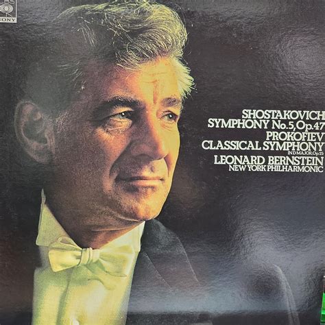 Leonard Bernstein Shostakovich Symphony No 5 Op 47