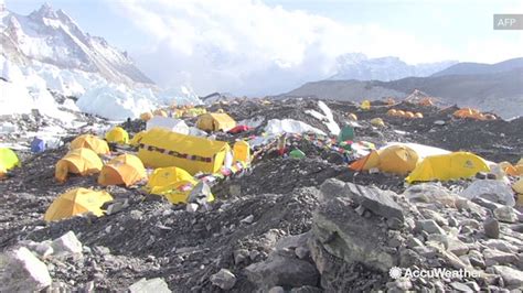 Mount Everest Is Covered In Trash After Decades Of Commercial