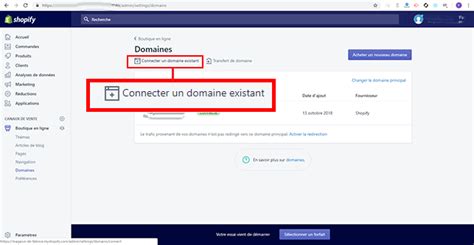 Comment Lier Mon Nom De Domaine Shopify