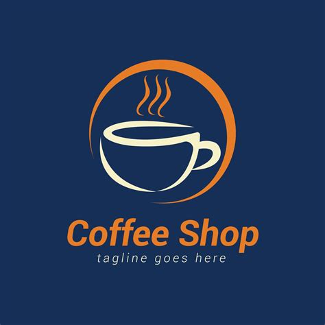 Coffee shop logo design template 22350263 Vector Art at Vecteezy