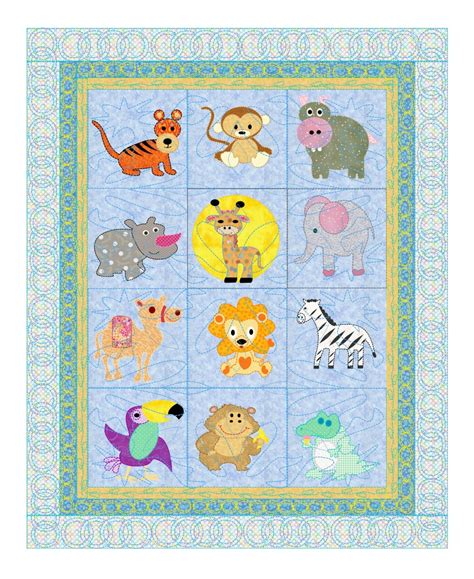 Wild Animal Quilt Patterns