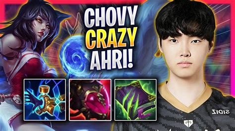 CHOVY IS SO CRAZY WITH AHRI GEN Chovy Plays Ahri MID Vs Azir