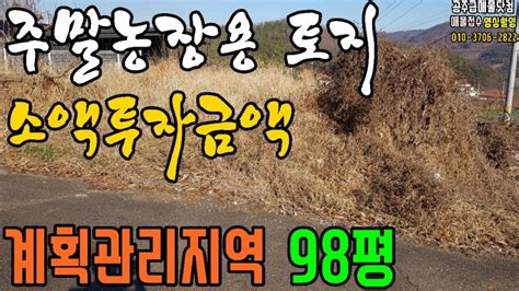 매매완료공주부동산 공주토지매매 공주시 상왕동 주말농장용토지 98평 계획관리지역 네이버 블로그