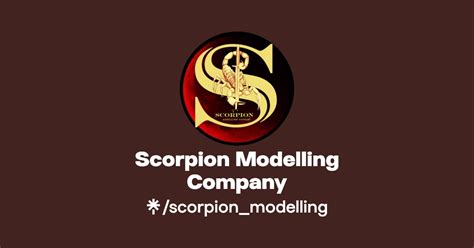 Scorpion Modelling Company Instagram Facebook Linktree