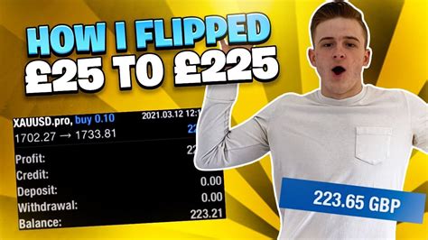 How I Flipped My Small Forex Account Insane Profits