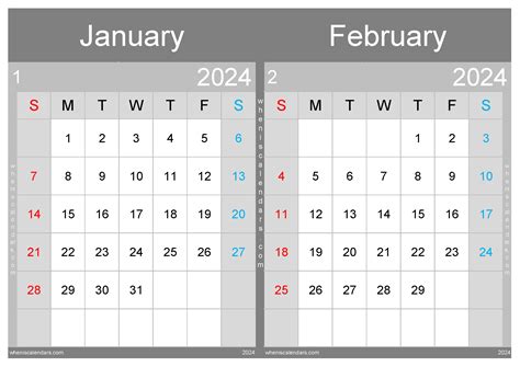 Free Printable Editable February 2024 Calendar Printable Online