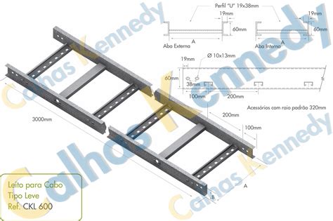 Leitos Para Cabos Eletrocalhas Kennedy