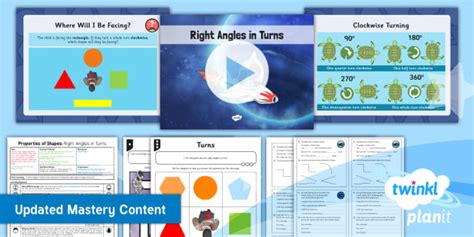 Planit Maths Y3 Properties Of Shapes Lesson Pack Right Angles 2