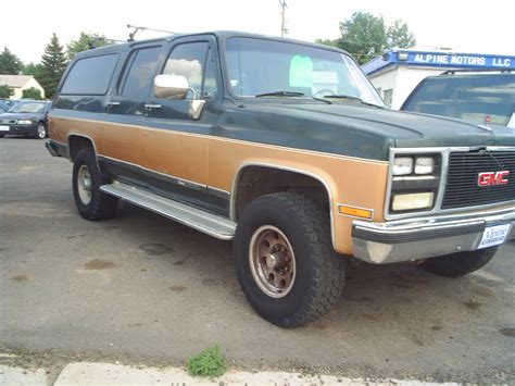 1989 Gmc Suburban Information And Photos Momentcar