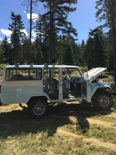 1966 Toyota FJ45Lv Land Cruiser Wagon The Unicorn An Extremely Rare