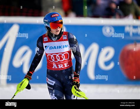 Mikaela Shiffrin USA Wins Her 87th World Cup Victory After The Women