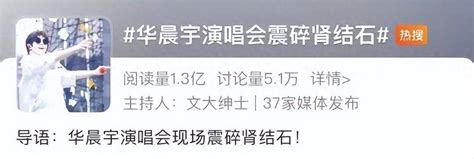 看华晨宇演唱会震碎了肾结石？医生解答 碎石 李娟 声波