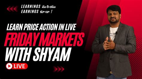 Friday Markets With Shyam Live Nifty Bank Nifty Stocks Telugu