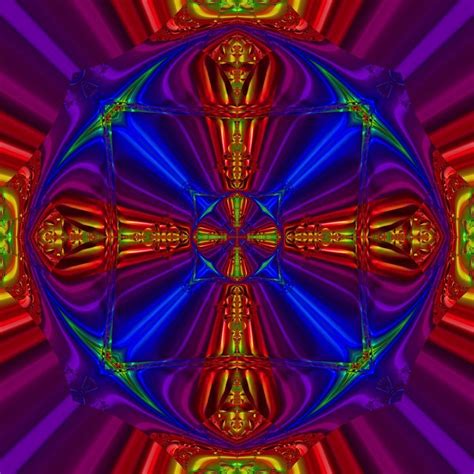 Mandala Wave Particle Timothy Helgeson Mandala Art Fractal Patterns