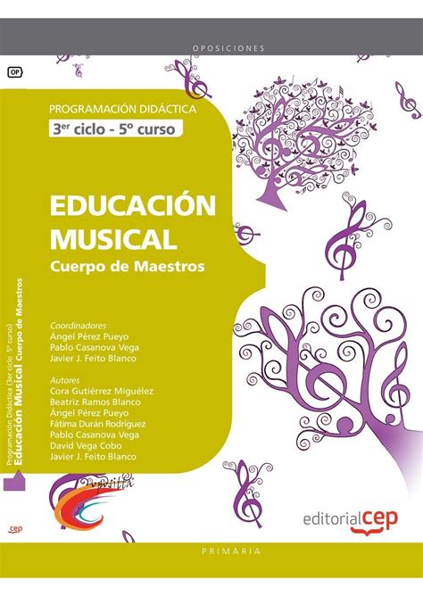 Amazon Cuerpo De Maestros Educaci N Musical Curso Ciclo