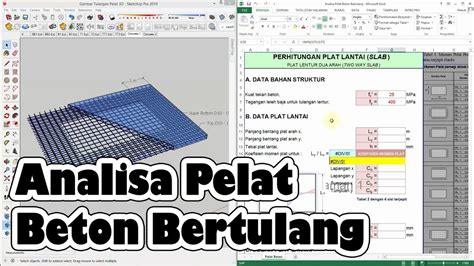 Perhitungan Struktur Bangunan 2 Lantai Excel Buku Belajar Photoshop