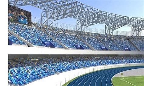 Ecco Il San Paolo Per L Universiade Nuovi Sediolini E Un Maxi Schermo