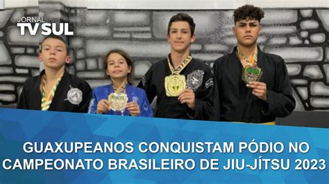 Atletas Guaxupeanos Conquistam P Dio No Campeonato Brasileiro De Jiu