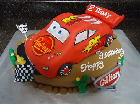 Lightning Mcqueen Car Cake - CakeCentral.com