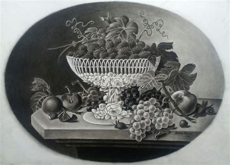 Fruit bowl painting | Famous fruit bowl painting | www.daughtor.com