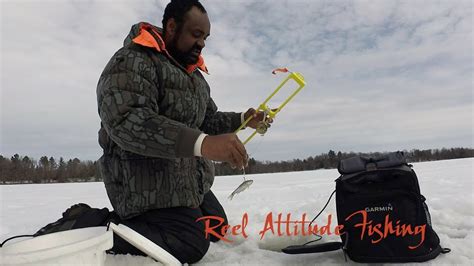 How To Use An Ice Fishing Tip Up YouTube