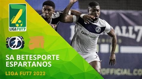 Liga Fut7 2022 Sa Betesporte Pe X Espartanos Pi Youtube