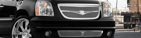 Gmc Yukon Custom Grilles Billet Mesh Led Chrome Black